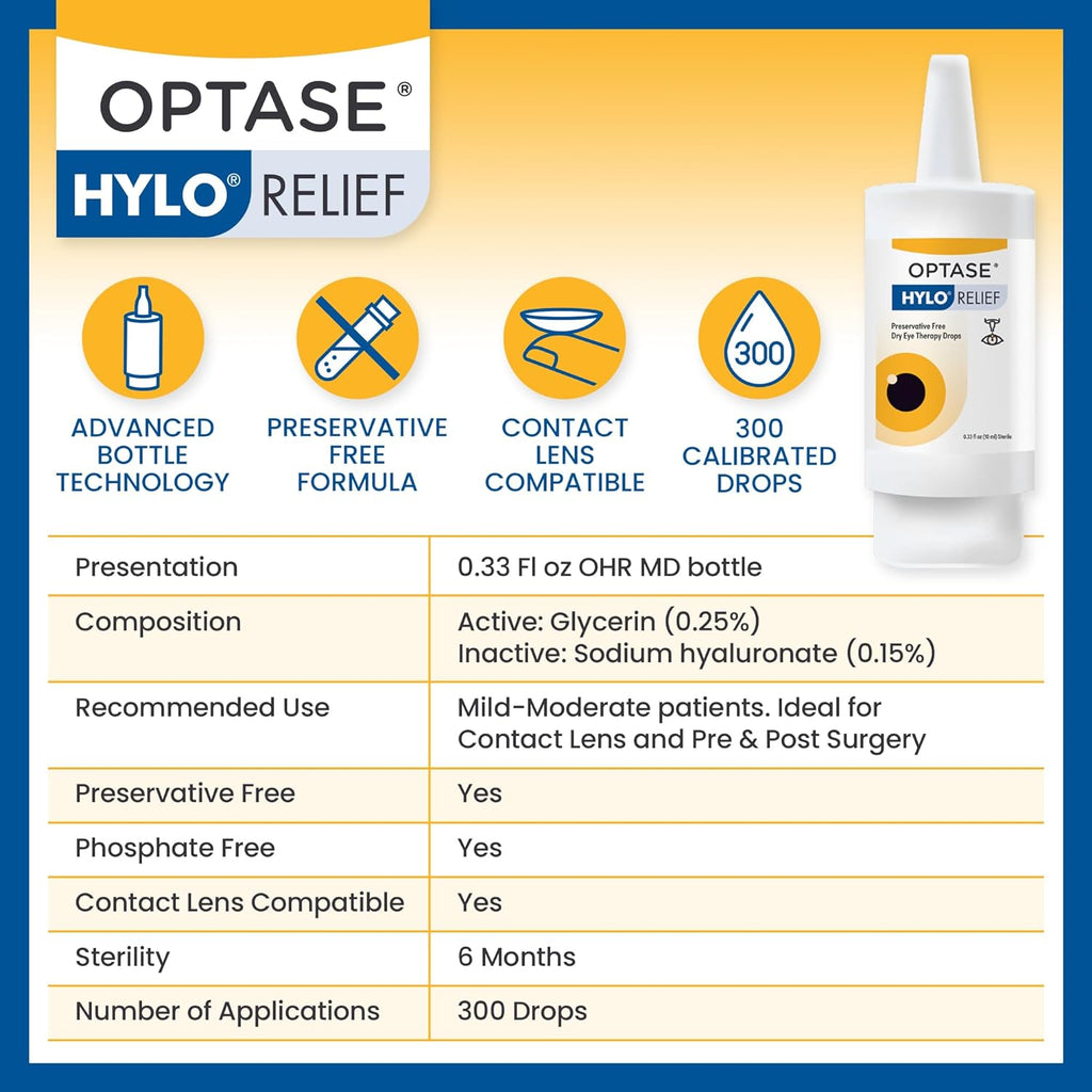 OPTASE® HYLO®  RELIEF OPTASE® HYLO®  RELIEF - 