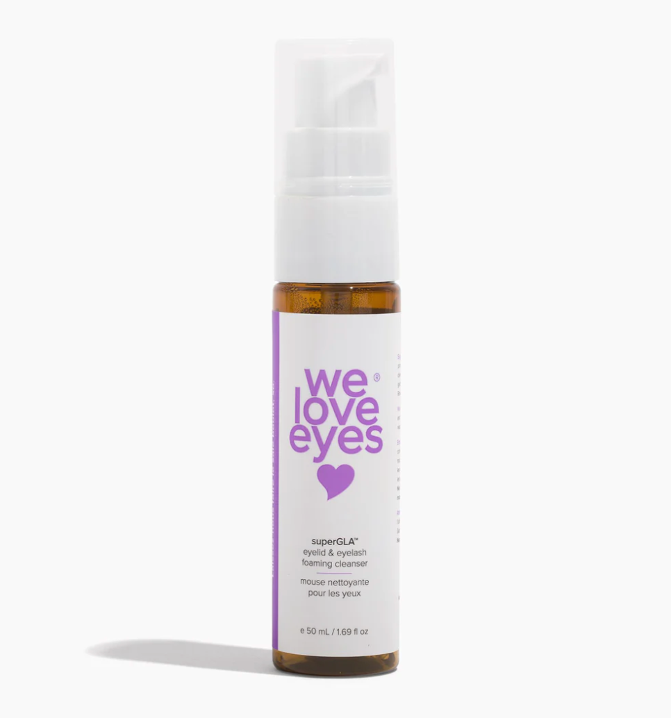 WE LOVE EYES Super GLA Eyelid & Eyelash Foaming Cleanser – EyeDropShop USA