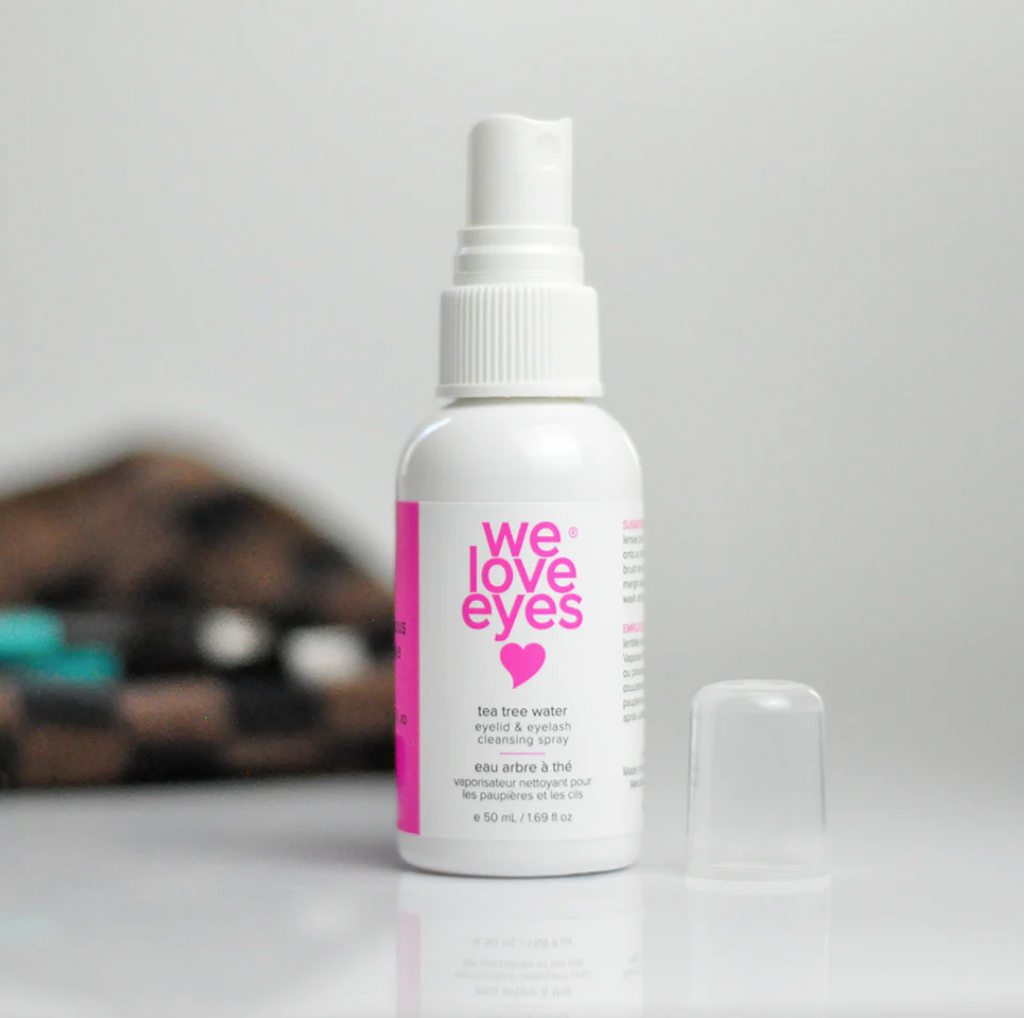 WE LOVE EYES Tea Tree Water Eyelid & Eyelash Cleansing Spray WE LOVE EYES Tea Tree Water Eyelid & Eyelash Cleansing Spray - 