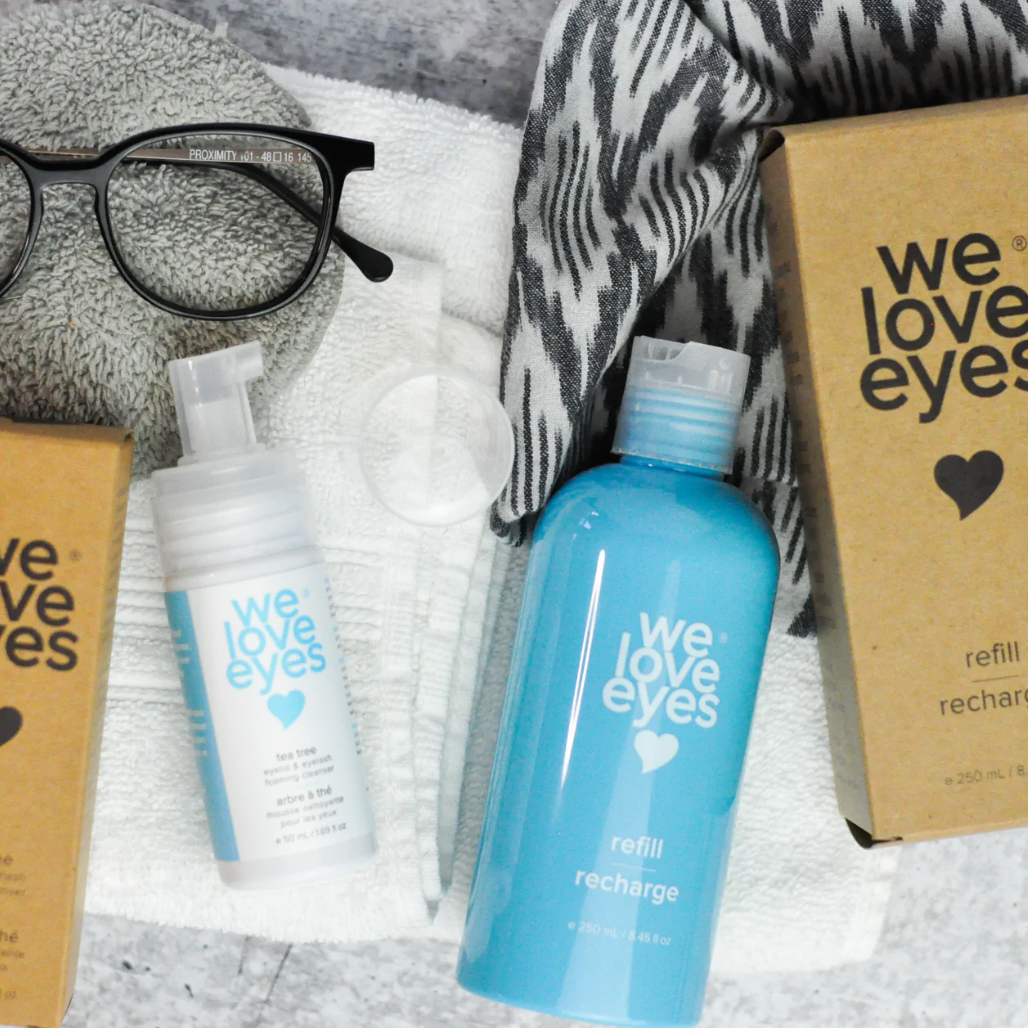 WE LOVE EYES Super GLA Eyelid & Eyelash Foaming Cleanser