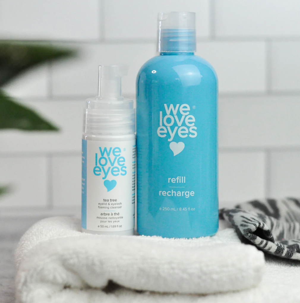 WE LOVE EYES Super GLA Eyelid & Eyelash Foaming Cleanser