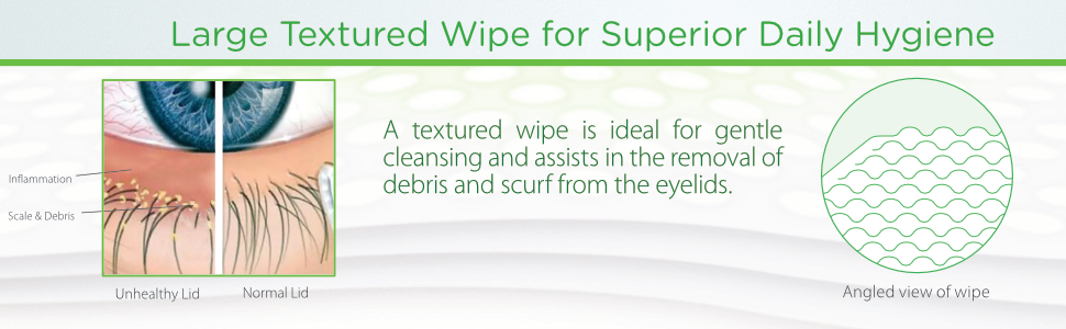 OPTASE® TTO Lid Wipes Optase - 