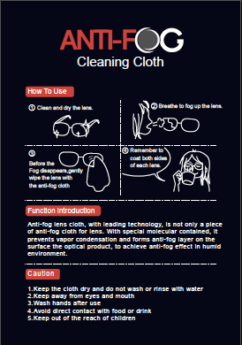 Anti-Fog Cleaning Cloth EyeDropShop USA - 