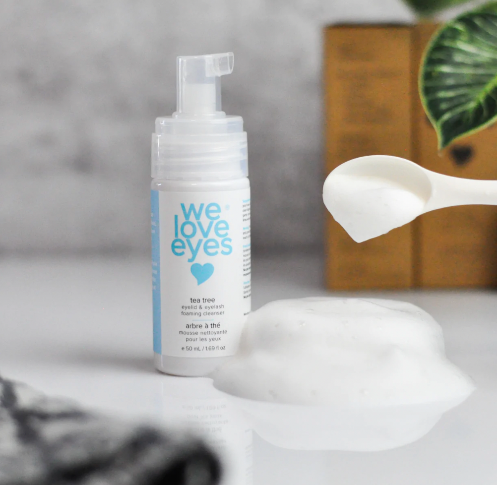 WE LOVE EYES Super GLA Eyelid & Eyelash Foaming Cleanser