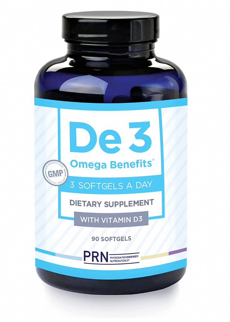 PRN De3 Dry Eye Omega Benefits<sup style=