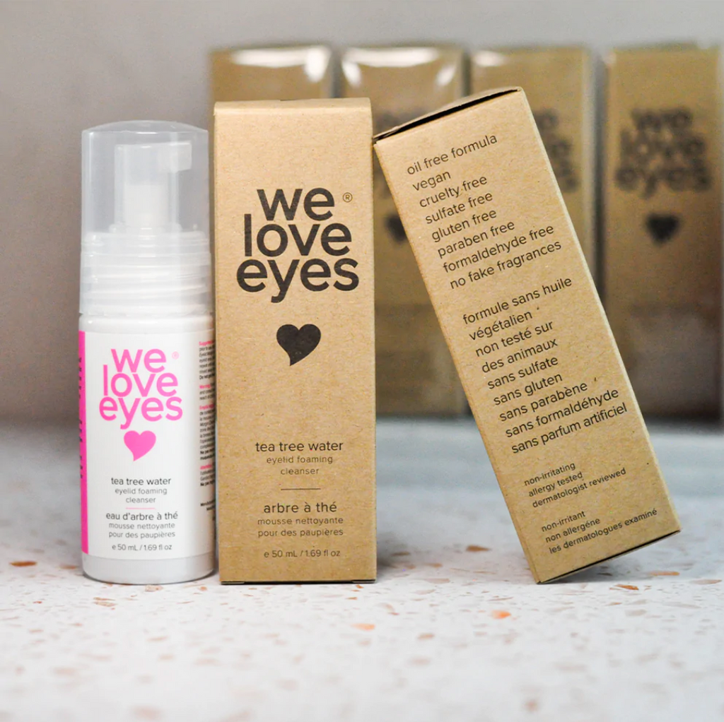 WE LOVE EYES Tea Tree Water Eyelid Foaming  Cleanser WE LOVE EYES Tea Tree Water Eyelid Foaming  Cleanser - 