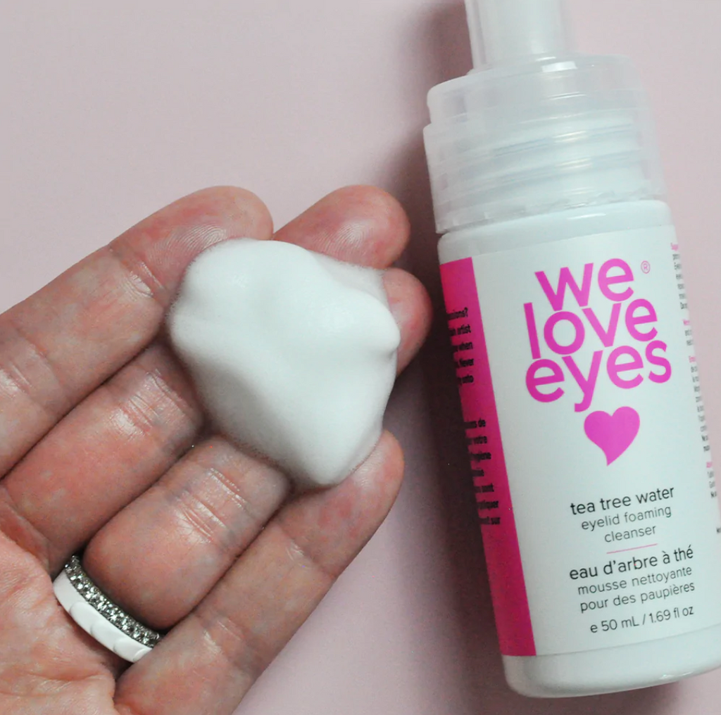 WE LOVE EYES Tea Tree Water Eyelid Foaming  Cleanser WE LOVE EYES Tea Tree Water Eyelid Foaming  Cleanser - 