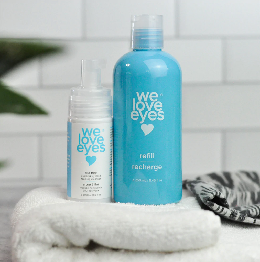 WE LOVE EYES 250ml Tea Tree Eyelid Foaming Cleanser Refill WE LOVE EYES 250ml Tea Tree Eyelid Foaming Cleanser Refill - 