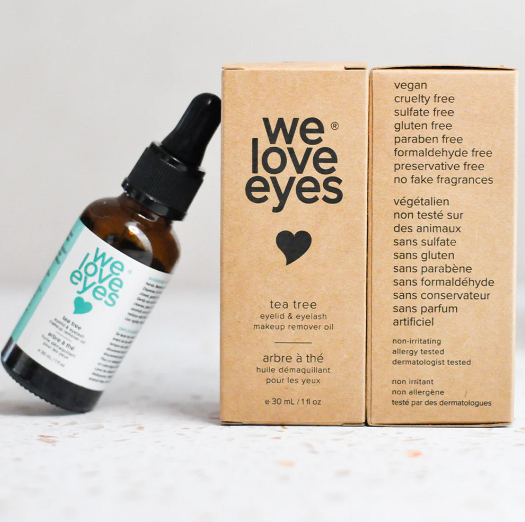 WE LOVE EYES Tea Tree Eye Makeup Remover Oil WE LOVE EYES Tea Tree Eye Makeup Remover Oil - 